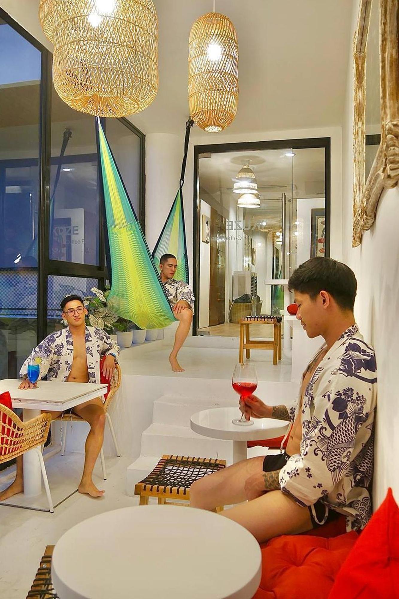 Blu Cabin Ari Stylish Gay Poshtel Bangkok Exterior foto